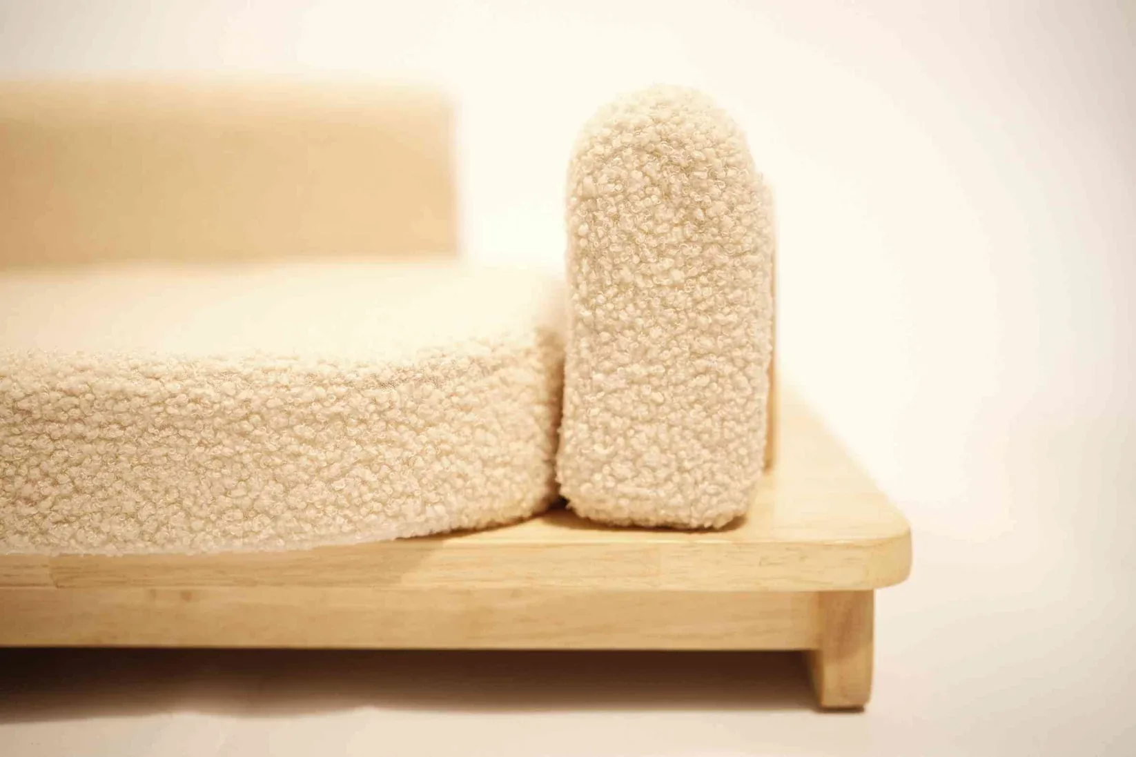 Close-up of Furplay Pet Bed cushion